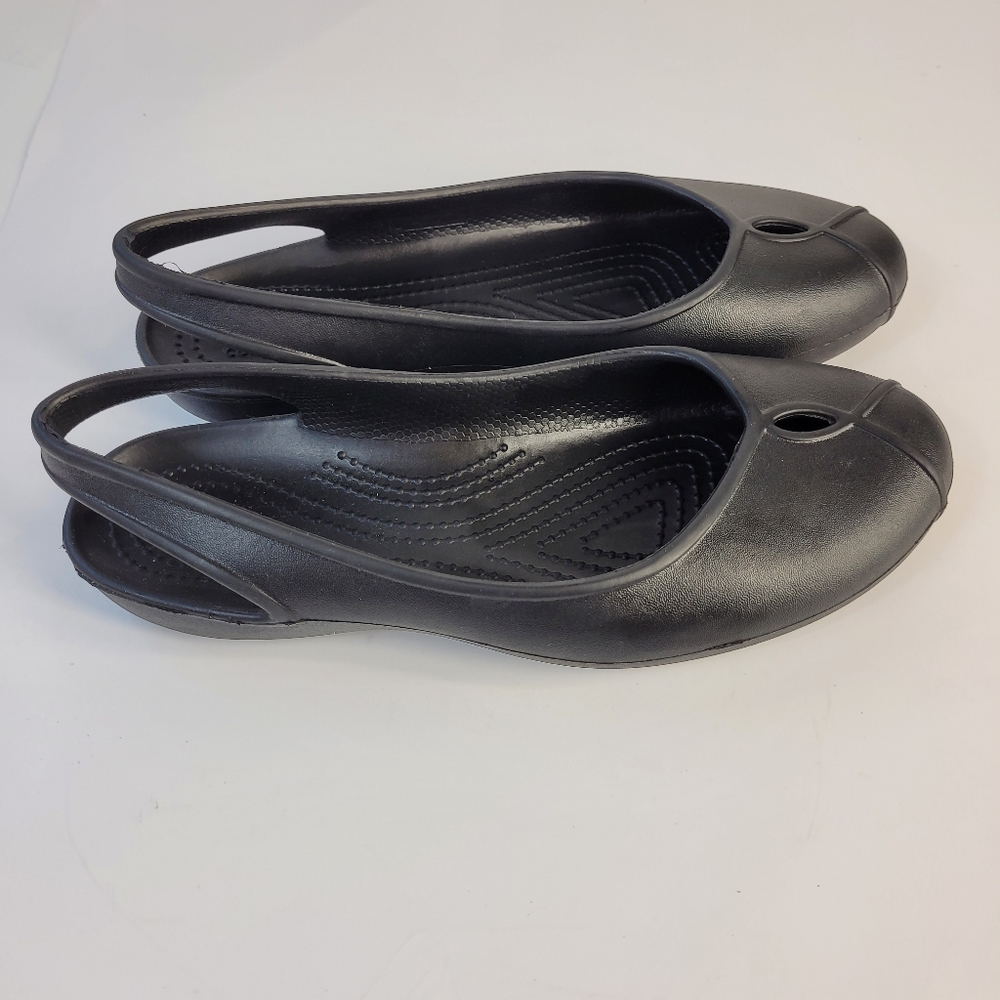Crocs sling backs size 8
